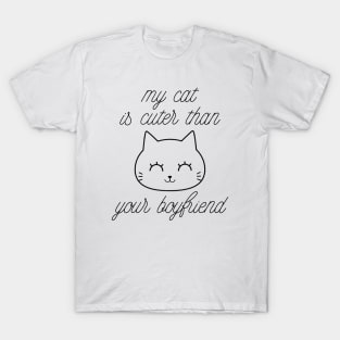 My Cat Is Cuter T-Shirt